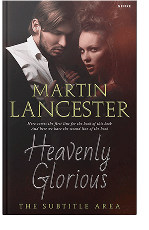 Pre Made Book Cover Cocoa Brown