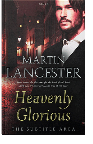 Pre Made Book Cover Petite Orchid