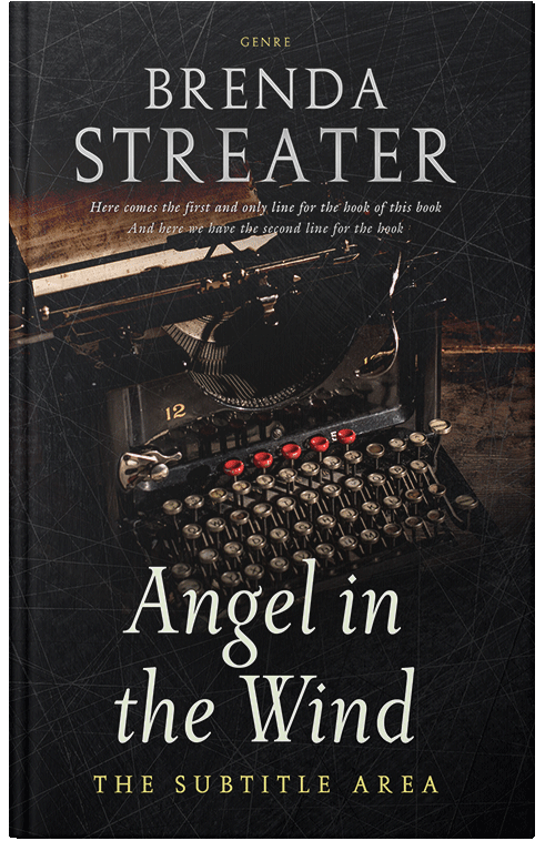 Front view of Premade Business Book Cover - Cod Gray