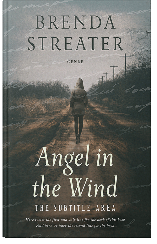 Front view of Premade Romance Book Cover - Kelp