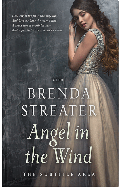 Front view of Premade Chick Lit Book Cover - Tuna