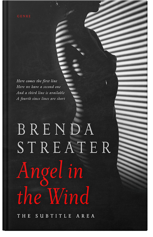 Front view of Premade Erotica Book Cover - Clam Shell