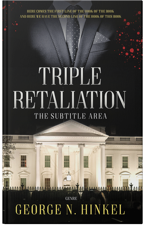 Front view of Premade Mystery & Thriller & Suspense Book Cover - Cod Gray