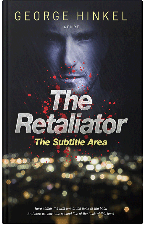 Front view of Premade Mystery & Thriller & Suspense Book Cover - Coral Reef