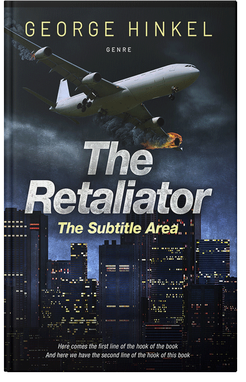 Front view of Premade Action & Adventure Book Cover - Bunker