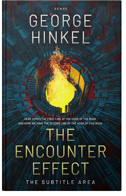 Front view of Premade Science Fiction Book Cover - Big Stone