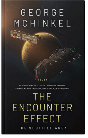 Premade Book Cover Cod Gray