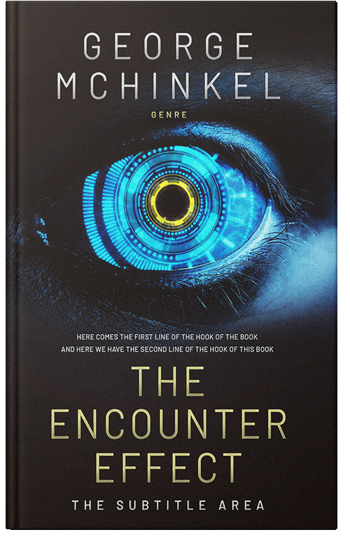 Front view of Premade Science Fiction Book Cover - Thunder