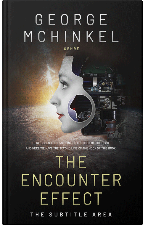 Front view of Premade Science Fiction Book Cover - Coral Reef