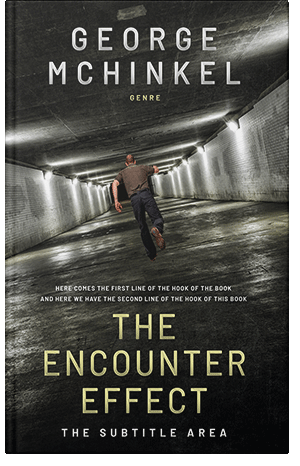 Premade Book Cover Log Cabin