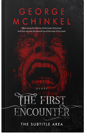 Premade Book Cover Cod Gray