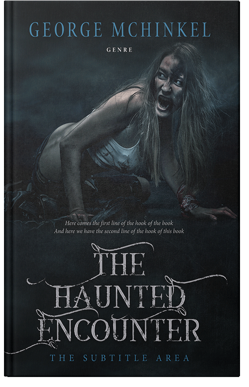 Front view of Premade Horror Book Cover - Bunker