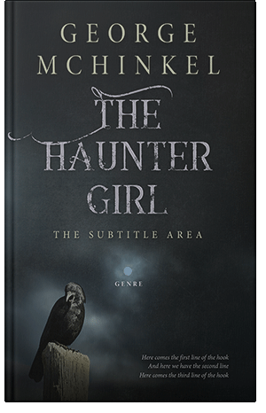 Premade Book Cover Shark