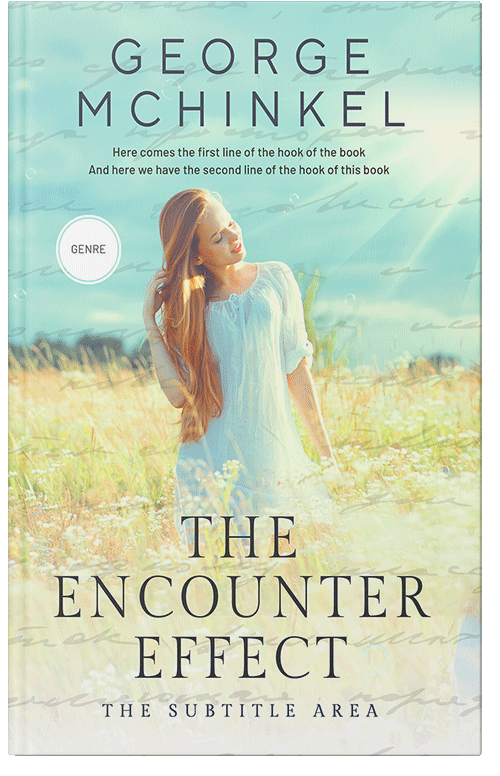 Front view of Premade Romance Book Cover - Zanah