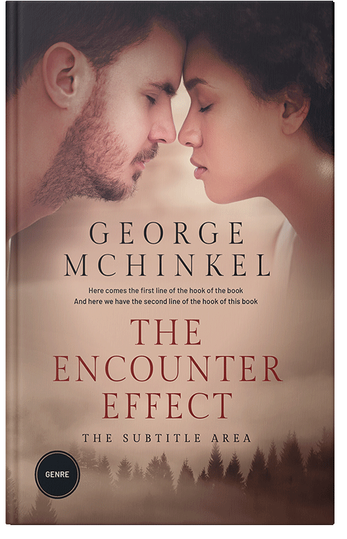 Front view of Premade Romance Book Cover - Quicksand