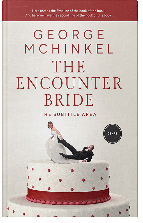 Front view of Premade Romance Book Cover - Pampas