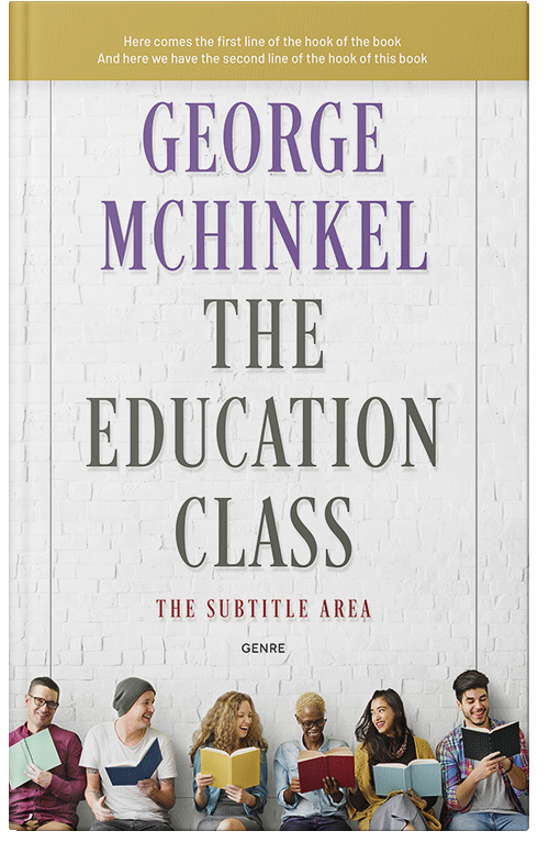 Front view of Premade Teen & Young Adult Book Cover - Desert Storm