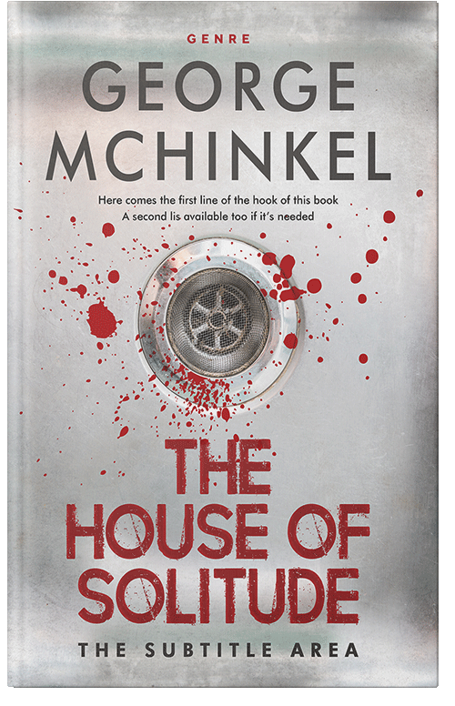 Front view of Premade Mystery & Thriller & Suspense Book Cover - Cloud