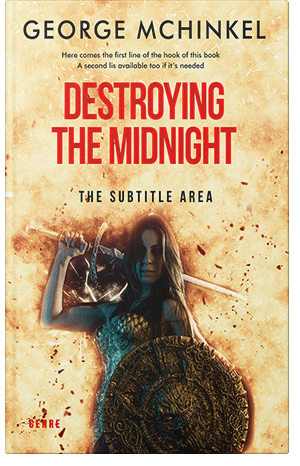 Premade Book Cover Zeus