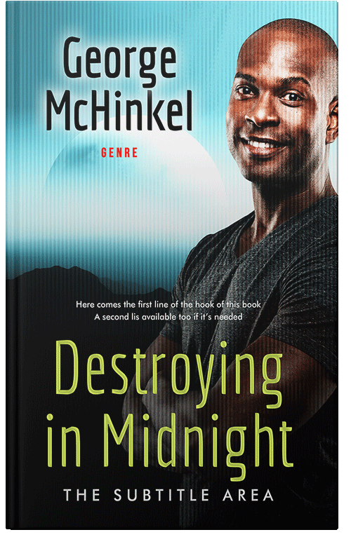 Front view of Premade Science Fiction Book Cover - Cod Gray