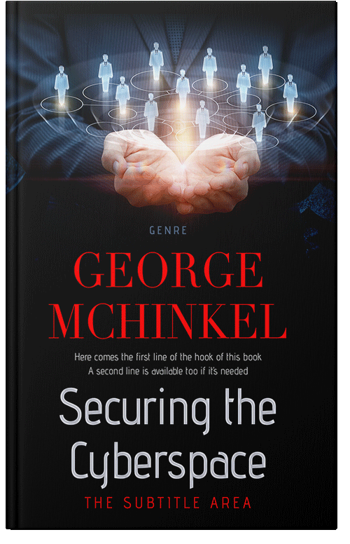 Front view of Premade Business Book Cover - Eunry