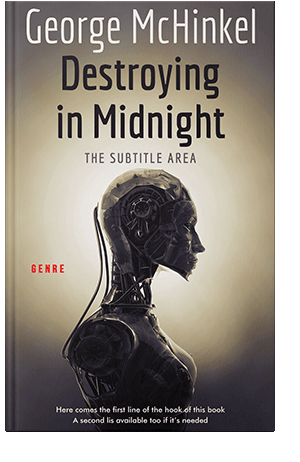 Pre Made Book Cover Coral Reef