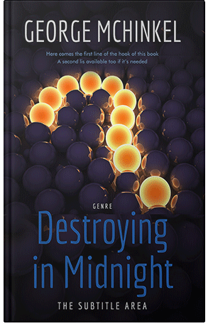 Premade Book Cover Cinder