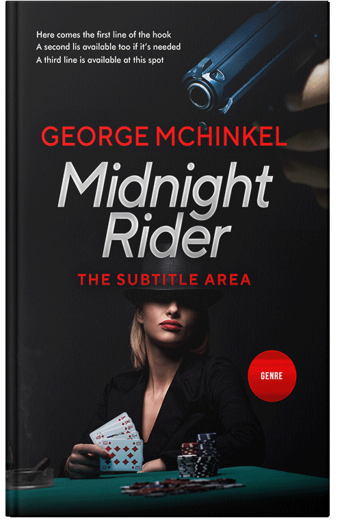 Front view of Premade Mystery & Thriller & Suspense Book Cover - Bunker