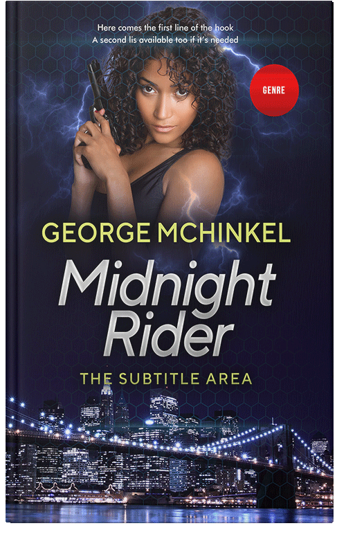 Front view of Premade Mystery & Thriller & Suspense Book Cover - Mirage