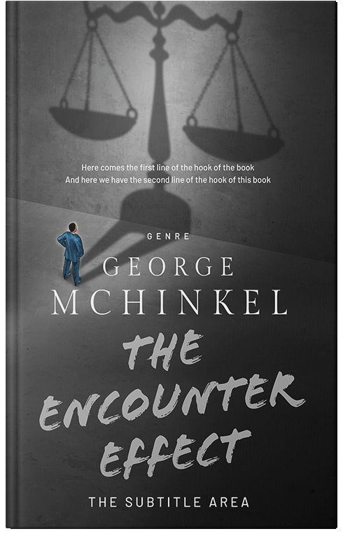 Front view of Premade Mystery & Thriller & Suspense Book Cover - Cape Cod