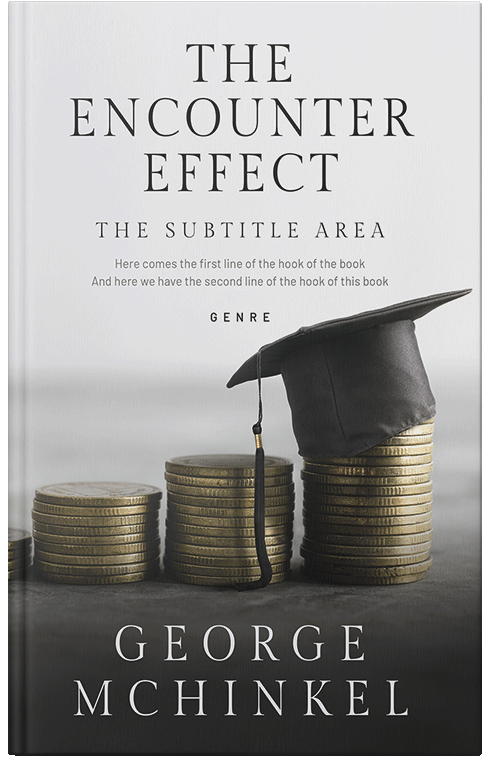 Front view of Premade Business Book Cover - Mercury