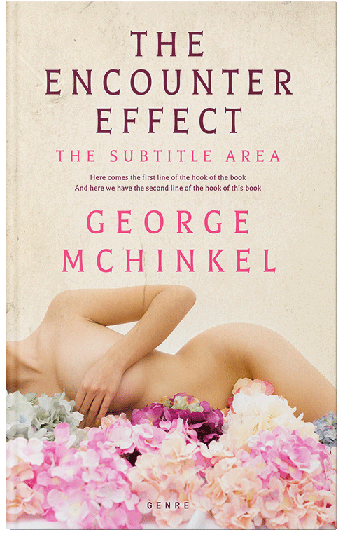Front view of Premade Erotica Book Cover - Albescent White