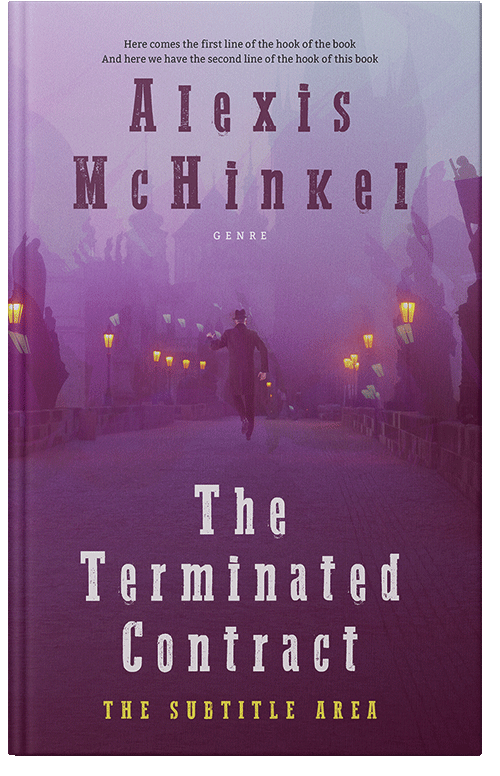 Front view of Premade Mystery & Thriller & Suspense Book Cover - Finn