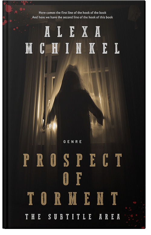 Front view of Premade Mystery & Thriller & Suspense Book Cover - Night Rider