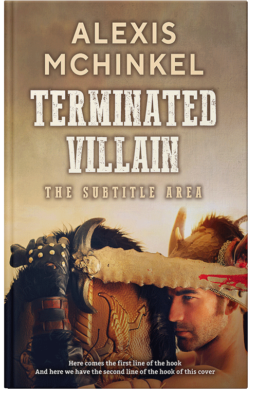 Front view of Premade Historical Book Cover - Barley Corn