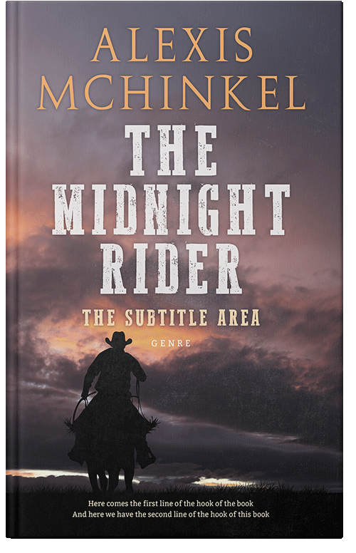 Front view of Premade Action & Adventure Book Cover - Zambezi