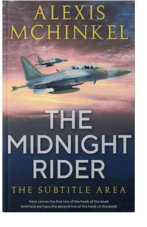 Pre Made Book Cover Ebony Clay