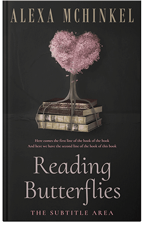 Pre Made Book Cover Cod Gray