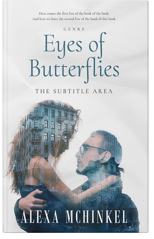 Front view of Premade Romance Book Cover - Fiord