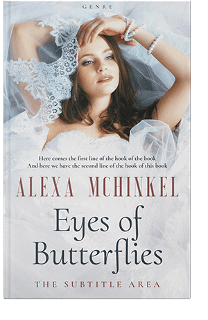 Pre Made Book Cover Quill Gray