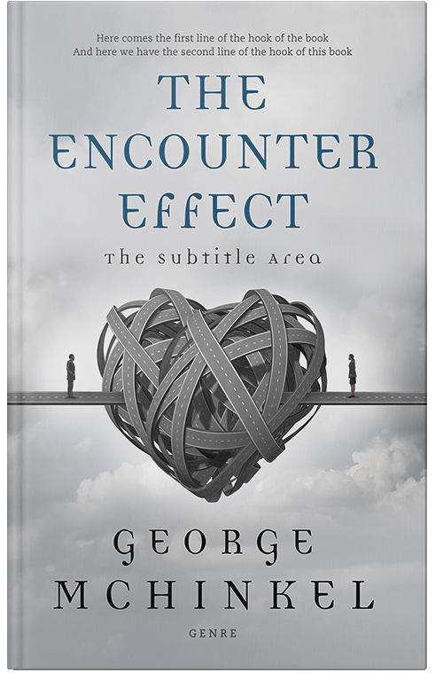 Front view of Premade Romance Book Cover - Iron