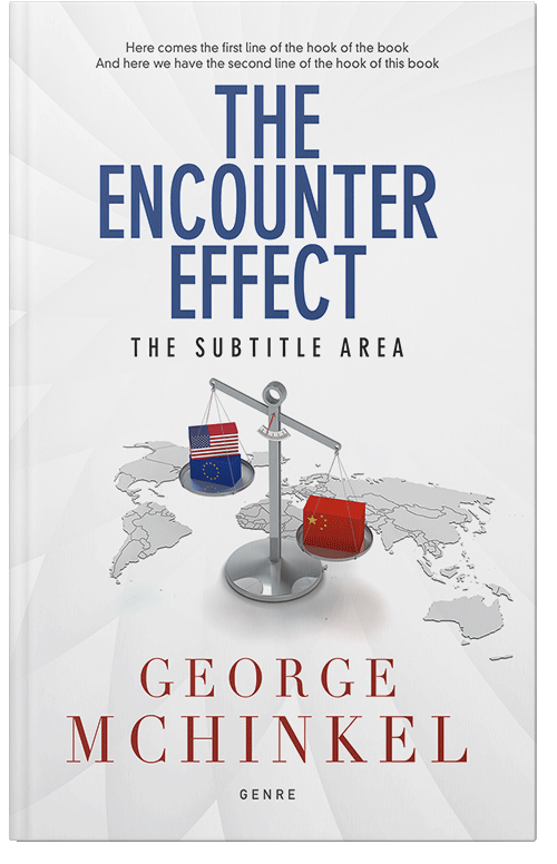 Front view of Premade Business Book Cover - Concrete