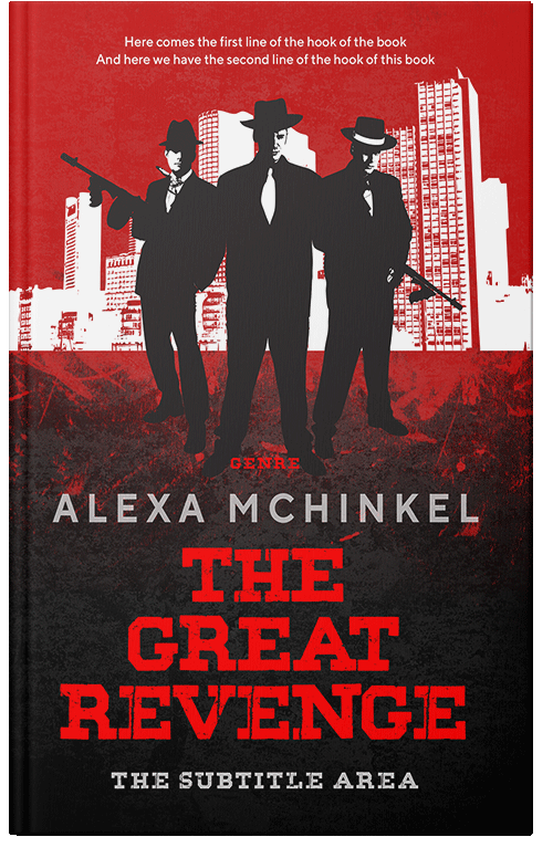 Front view of Premade Mystery & Thriller & Suspense Book Cover - Cocoa Brown