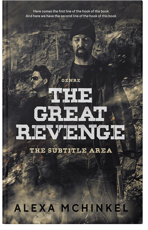 Front view of Premade Mystery & Thriller & Suspense Book Cover - Thunder