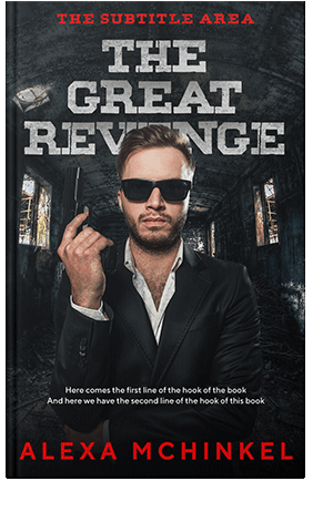 Pre Made Book Cover Oriental Pink