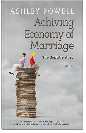 Premade Book Cover Silver