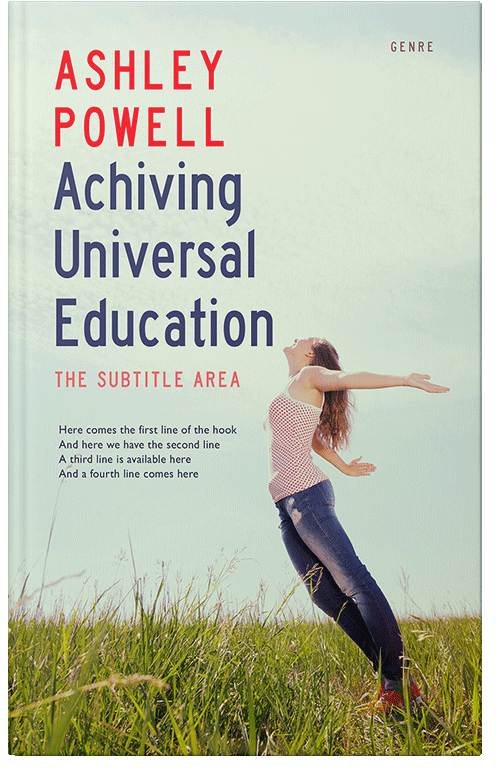 Front view of Premade Health & Mind & Body Book Cover - Willow Brook