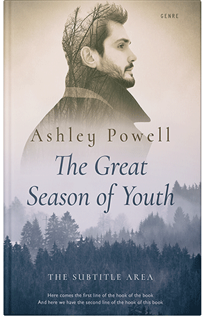 Premade Book Cover Swiss Coffee