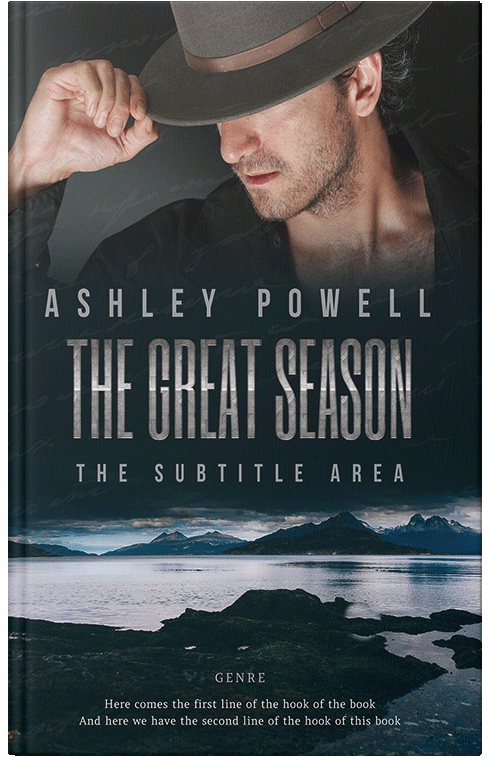 Front view of Premade Mystery & Thriller & Suspense Book Cover - Silk