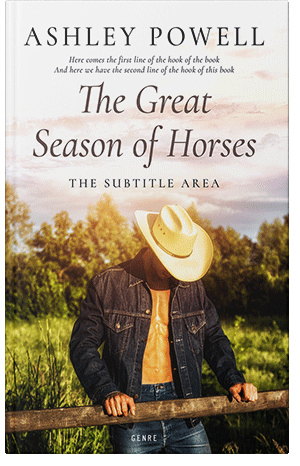Premade Book Cover Merino